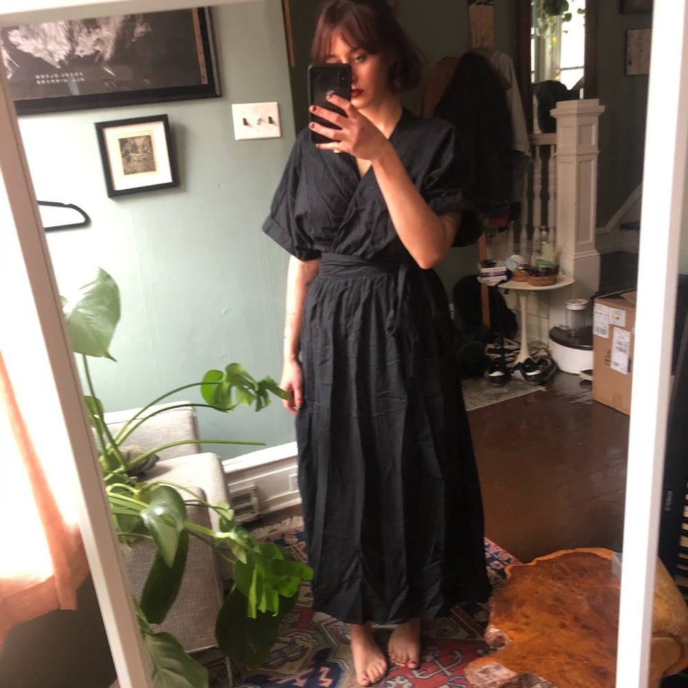 UO Wrap Maxi Dress